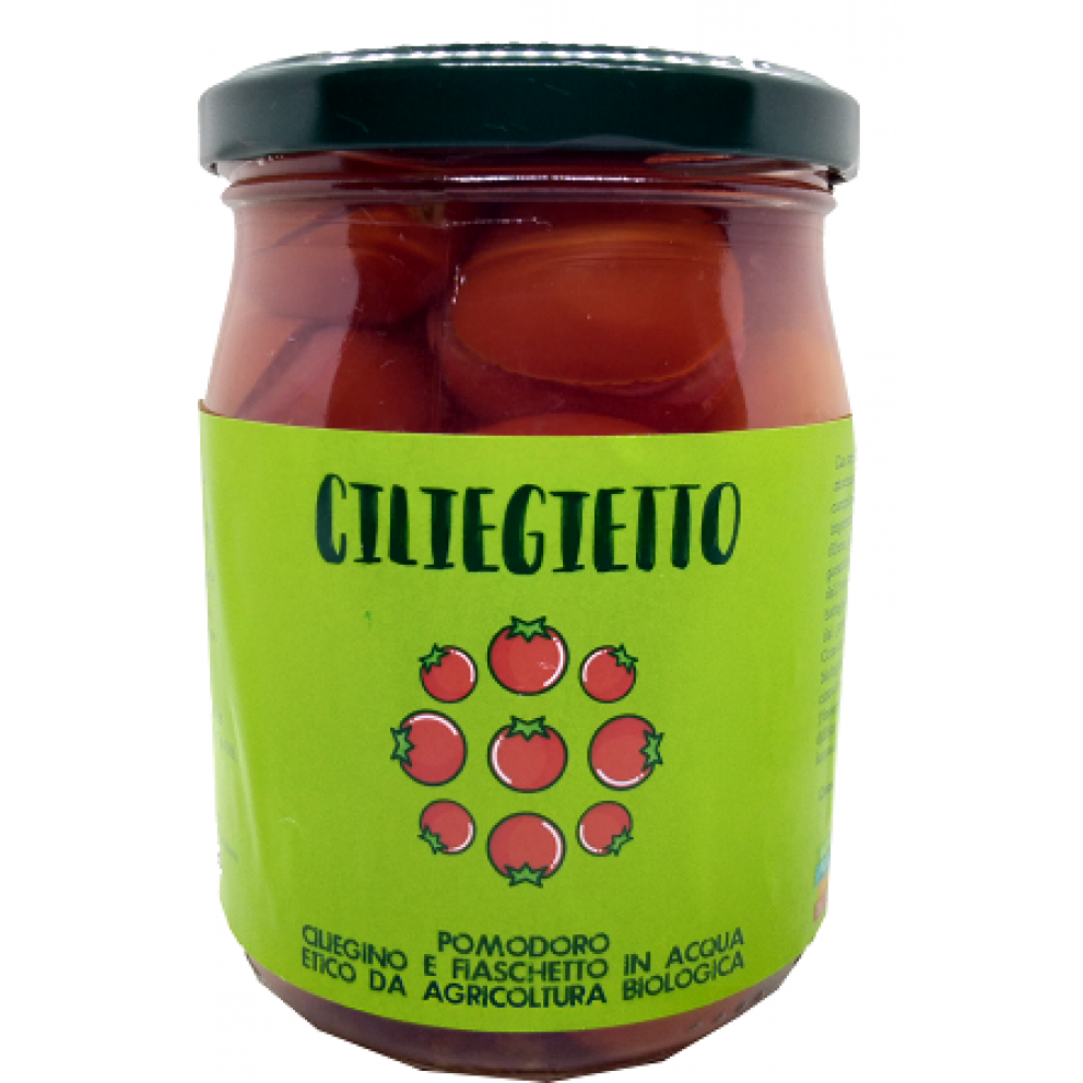 Pomodoro ciliegino BIO in acqua 380g