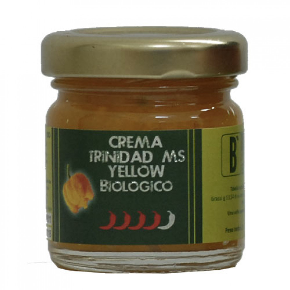 Crema di Trinitad Moruga Scoprion Yellow bio Crema di Trinitad Moruga Scoprion Yellow bio