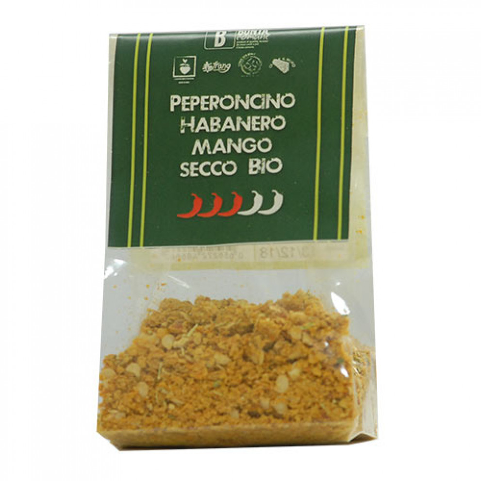 Polvere di Habanero Mango Secco Biologico Polvere di Habanero Mango Secco Biologico