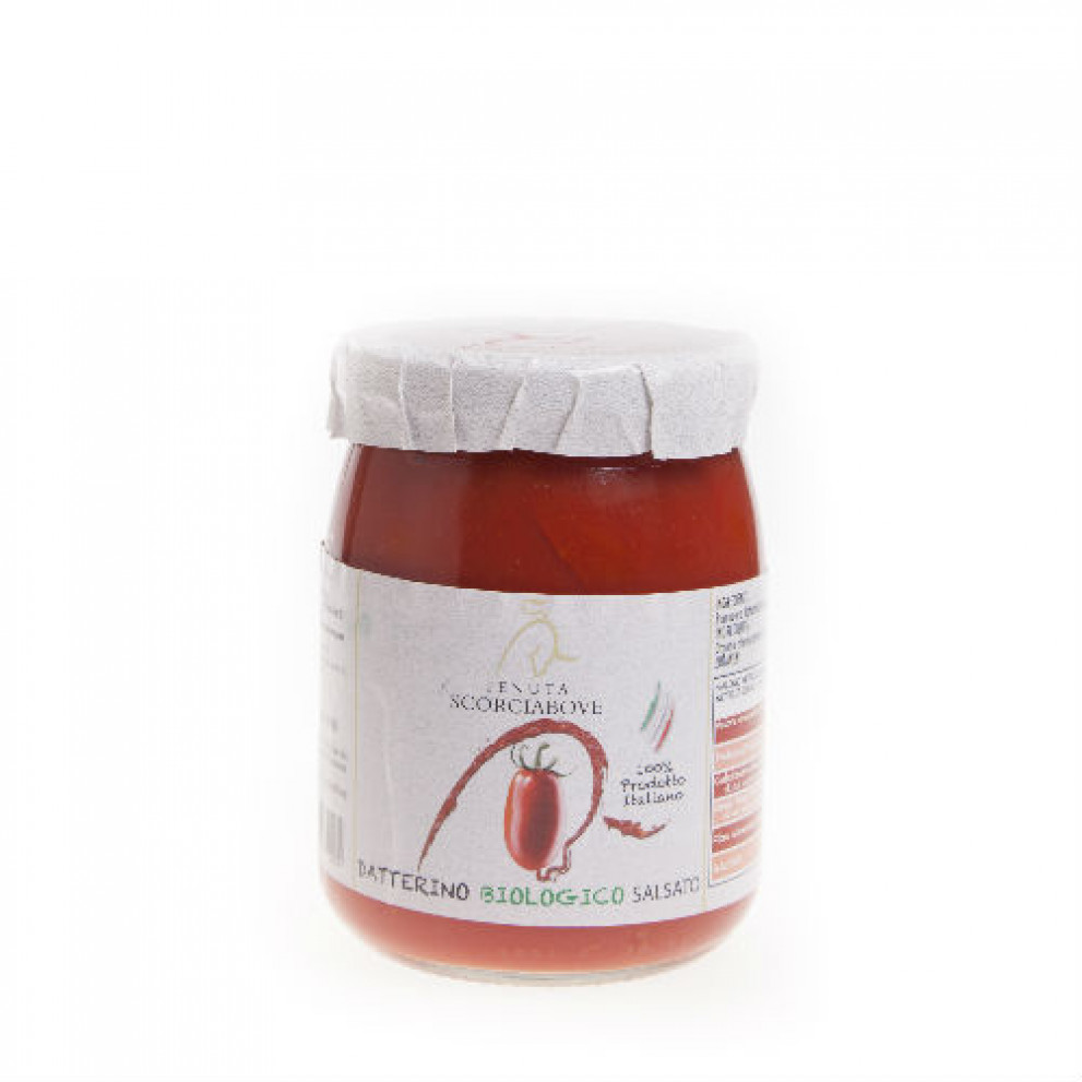 Pomodoro salsato biologico 580 gr Pomodoro salsato biologico 580 gr