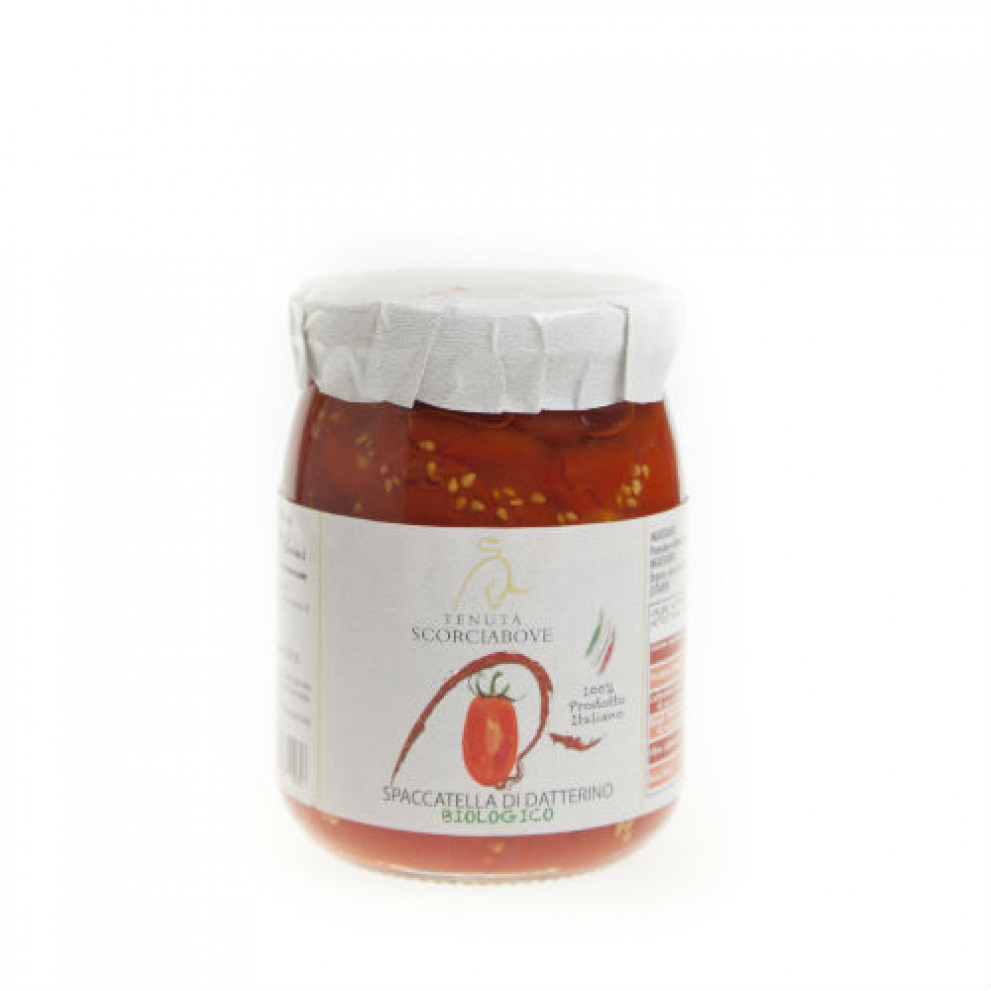 Spaccatella di pomodori biologica 580 gr Spaccatella di pomodori biologica 580 gr